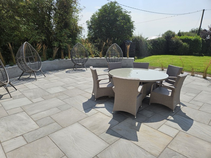 Round Patio Living Space